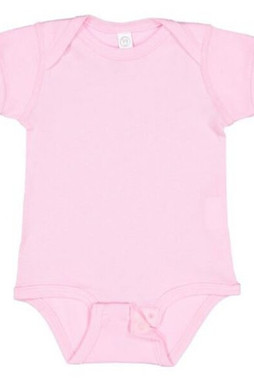 Rabbit Skins r4400 - Infant Rib Lap Neck Bodysuit