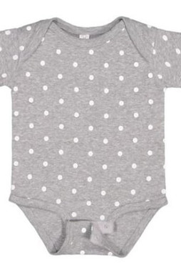 Rabbit Skins r4400 - Infant Rib Lap Neck Bodysuit