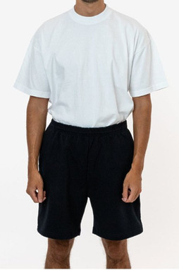 Los Angeles Apparel hf02 - Mi-court en polaire lourde