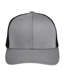 Team 365 TT802 - by Yupoong® Adult Zone Sonic Heather Trucker Cap