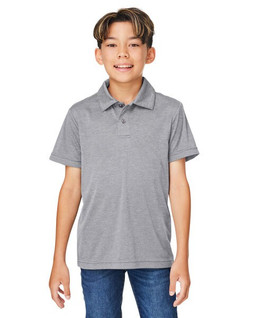 Team 365 TT51HY - Youth Zone Sonic Heather Performance Polo