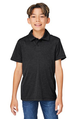Team 365 TT51HY - Youth Zone Sonic Heather Performance Polo