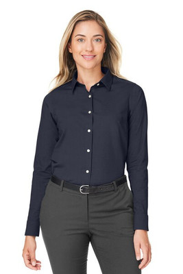 Devon & Jones DG505W - CrownLux Performance® Ladies Spencer Poplin Shirt