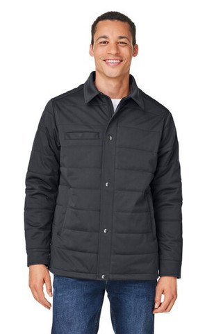 Harriton M821 - Unisex Guardian Soft Shell Chore Coat