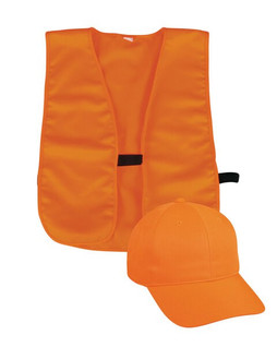 Outdoor Cap BLZCPV - Structured Solid Back Hat With OFSM Vest