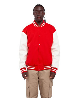 Shaka Wear SHLLJ - Mens Letterman Jacket
