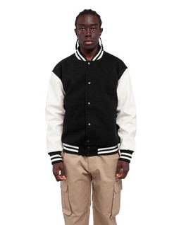 Shaka Wear SHLLJ - Mens Letterman Jacket