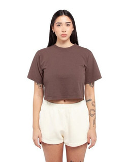 Shaka Wear SHGDC - Ladies Garment Dye Crop T-Shirt