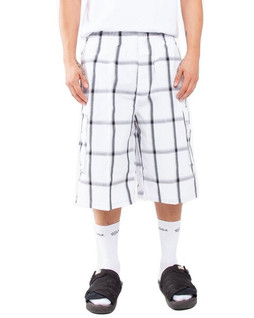Shaka Wear SHSP - Casual Unisex Plaid Patterned Summer Shorts