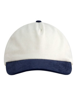 Big Accessories BA710 - Two-Tone Corduroy Cap
