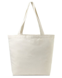 Gemline 102036 - Bolsa Tote de Algodón Reciclado con Bolsillo Interior