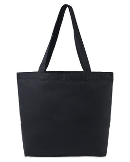 GiftRetail 102036 - Aware Recycled Cotton Shopper Tote Bag With Interior Zip Pocket
