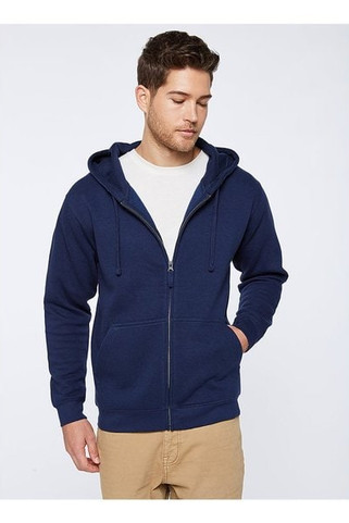 LAT 6927 - Unisex Full-Zip Hooded Sweatshirt