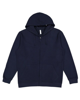LAT 6927 - Unisex Full-Zip Hooded Sweatshirt
