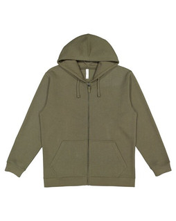 LAT 6927 - Unisex Full-Zip Hooded Sweatshirt