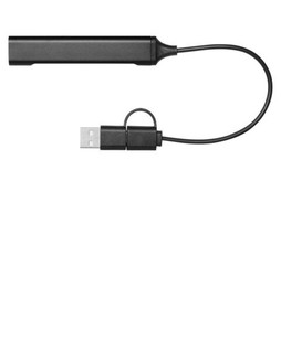 Prime Line IT567 - Versatile Aluminum USB-C and USB-A Multi-Port Hub