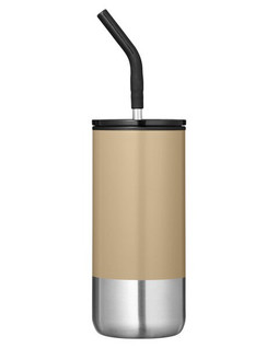 Prime Line TM002 - Summit 16oz Insulated Tumbler With Straw