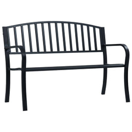 vidaXL 3017598 - Garden Bench 120 cm Steel