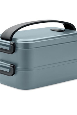 IDOLUNCH Eco-Friendly Two-Tier Recycled PP Lunch Box - GiftRetail MO2119