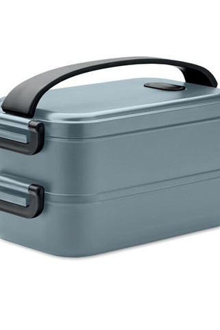 IDOLUNCH Eco-Friendly Two-Tier Recycled PP Lunch Box - GiftRetail MO2119