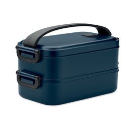 GiftRetail MO2119 - IDOLUNCH Eco-Friendly Two-Tier Recycled PP Lunch Box
