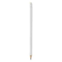 GiftRetail MO2248 - STOMP SHARP Eco-Friendly Natural Pencil with Eraser-100 Pack