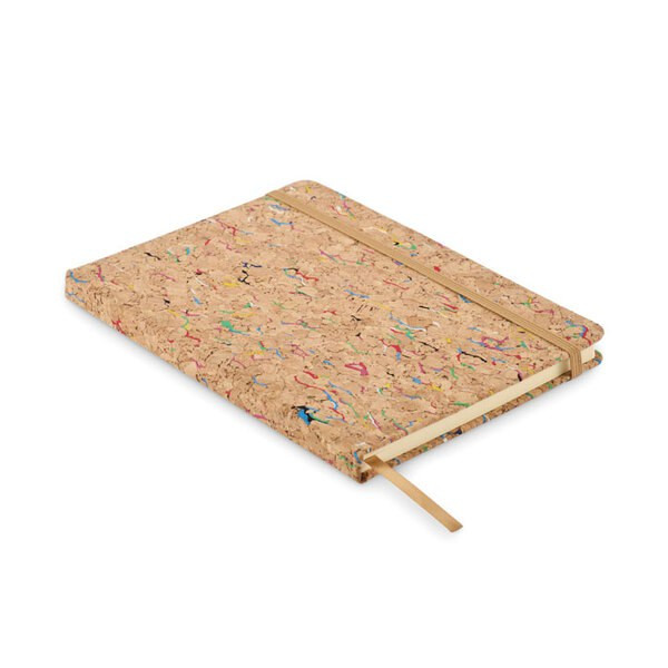 CORNOTA A5 cork coloured notebook - GiftRetail MO2414