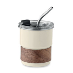 GiftRetail MO2423 - MATE Copo de parede simples 260 ml