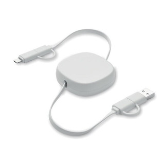 LINEA 60W retractable charging cable - GiftRetail MO2425