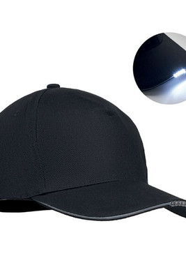 LUZCAP 5 panles-LED keps- 220gr/m² - GiftRetail MO2439