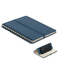 GiftRetail MO2522 - STRATA A5 notebook with phone holder