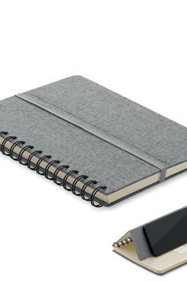 STRATA A5 notebook with phone holder - GiftRetail MO2522