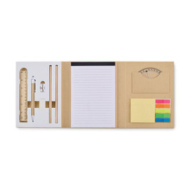 CENOTE Set de papeterie avec bloc-notes - GiftRetail MO2526