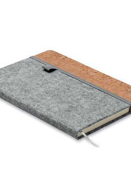 CORKBOOK A5 RPET cork notebook - GiftRetail MO2553