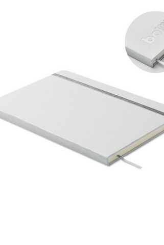 ROUTE WHITE Kolorowy notatnik A5 - GiftRetail MO2578