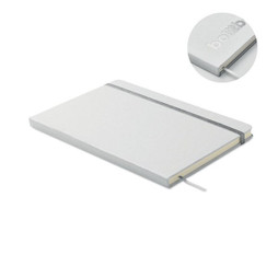 GiftRetail MO2578 - ROUTE WHITE DIN A5 Notizbuch für Gravur