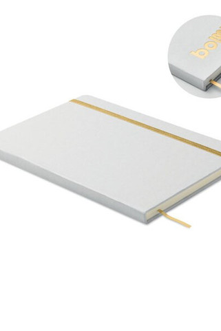 ROUTE WHITE Colour revealing A5 notebook - GiftRetail MO2578