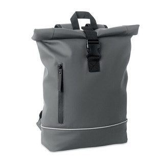LAPTOSA Laptop 15" roll top PU backpack - GiftRetail MO2581