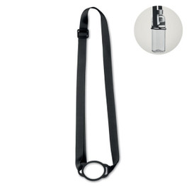 GiftRetail MO2582 - LANCUP Lanyard met bekerhouder 6cm