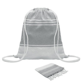 GiftRetail MO2584 - HAMMA Hammam handdoek trekkoord tas set