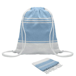 GiftRetail MO2584 - HAMMA Toalha de praia com bolsa