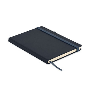 ARPU Eco-Friendly Recycled Leather A5 Notebook with Pen Holder - GiftRetail MO6835