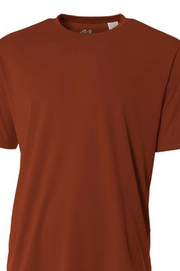 A4 N3142 - Mens Shorts Sleeve Cooling Performance Crew Shirt