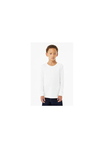 Bella+Canvas 3501YCVC - Youth Jersey Long Sleeve Tee