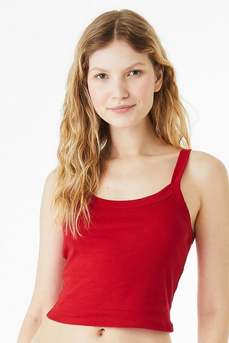Bella+Canvas 1012 - Womens Rib Spaghetti Tank