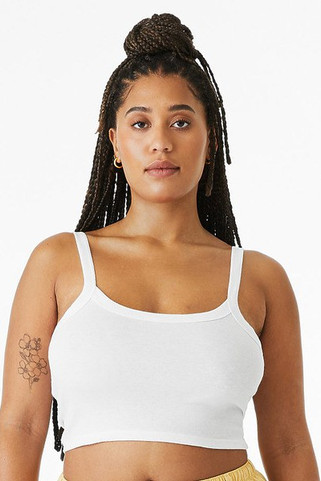 Bella+Canvas 1012 - Womens Rib Spaghetti Tank