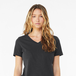 Bella+Canvas 6405 - T-shirt col en V à manches courtes Missy Jersey