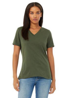 Bella+Canvas 6405 - T-shirt col en V à manches courtes Missy Jersey