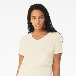 Bella+Canvas 6405 - T-shirt col en V à manches courtes Missy Jersey