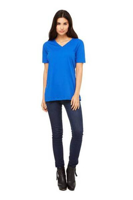Bella+Canvas 6405 - T-shirt col en V à manches courtes Missy Jersey